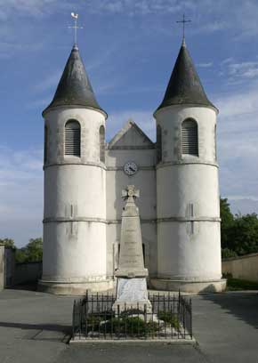 Façade ouest actuelle