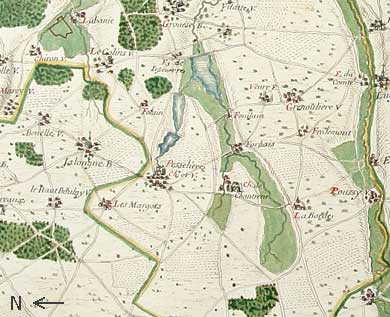 Plan du comté