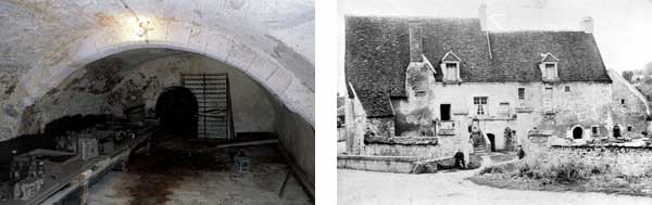 Cellier et maison