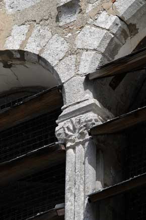 Clocher, détail 