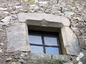 Fenêtre de la tourelle d’escalier