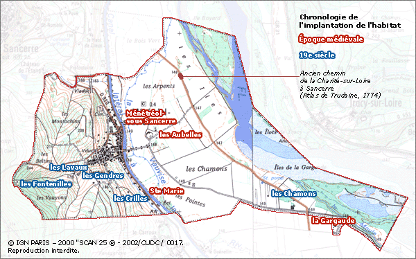 Carte chronologique