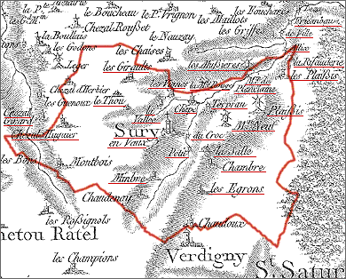 Carte de Cassini