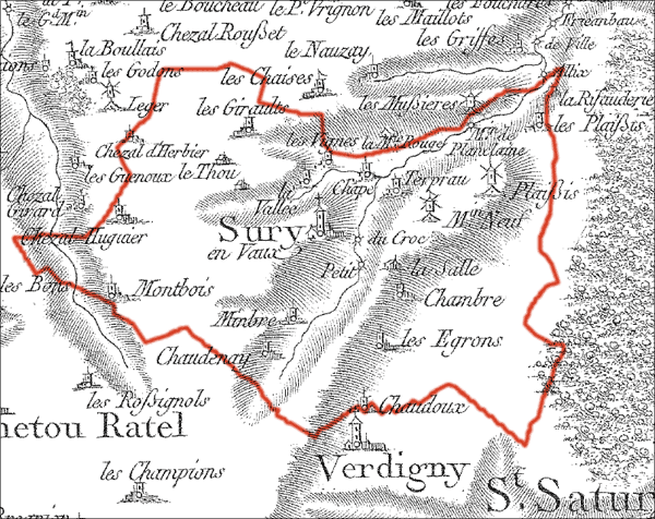 Carte de Cassini