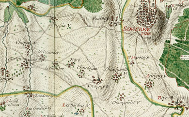 Plan du comté